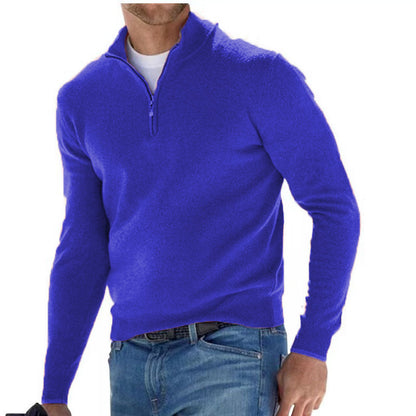 The Adam Half Zip Sweater