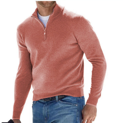 The Adam Half Zip Sweater