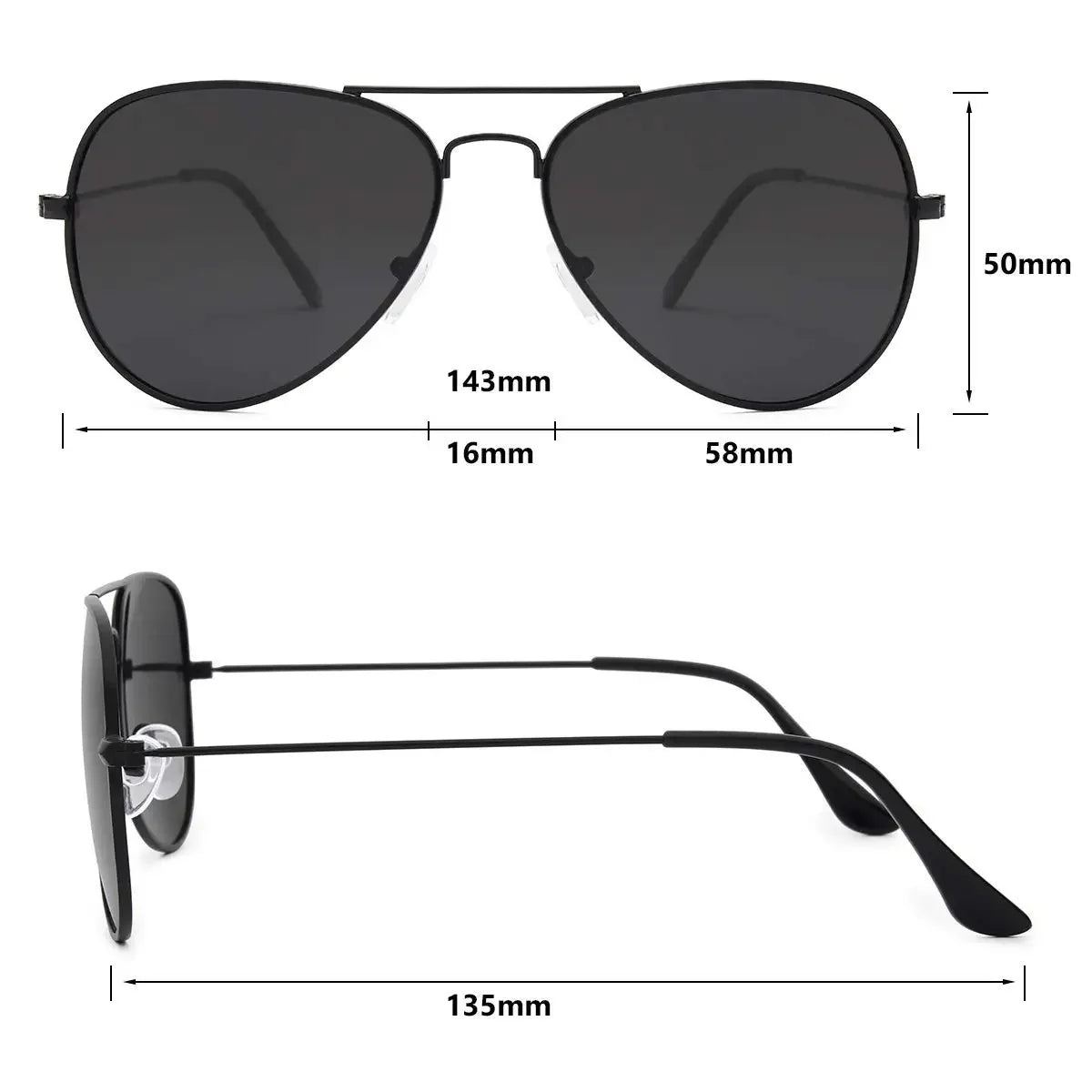 Classic Pilot Sunglasses